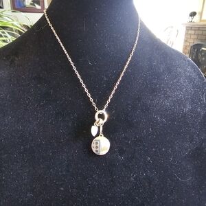 LOFT Gold Charm Necklace